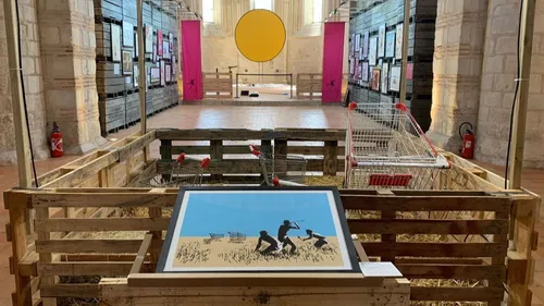 Angers. L'exposition « Banksy Modeste Collection » a permis de...