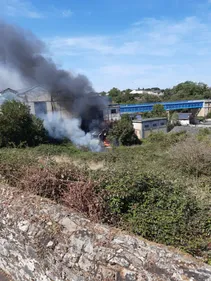Segré. L'ancienne usine Paulstra touchée par un incendie
