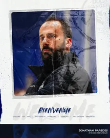 Ducs d'Angers. Jonathan Paredes nommé nouvel entraîneur 