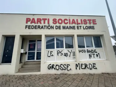 Angers. Les locaux du Parti Socialiste 49 vandalisés