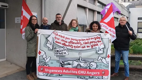 Angers. "On ne lâchera pas" : la grève des urgences se poursuit au...