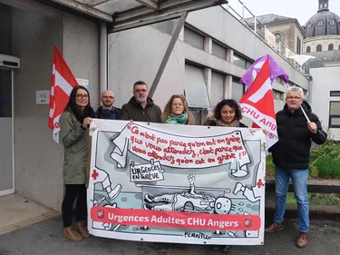 Angers. "On ne lâchera pas" : la grève des urgences se poursuit au...
