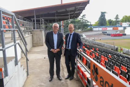 Stade lavallois : durant l'été, le stade Francis Le Basser se...