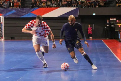 Futsal. La France bat la Croatie et prend la tête de son groupe à...