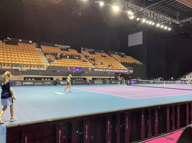 Le tennis féminin sous le feu des projecteurs de l'Arena Loire à...