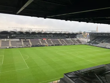 Angers SCO: la nouvelle tribune Saint-Léonard prend forme