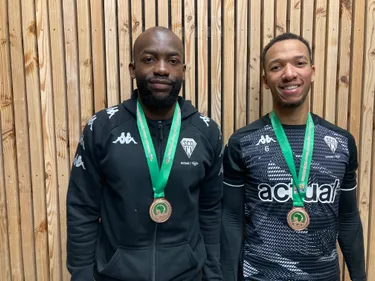 Angers Sco: Bahoken et Ebosse "fiers" de leur 3e place à la CAN