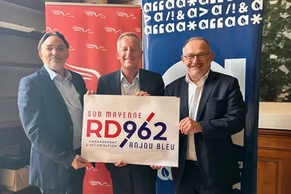 La route entre Le Lion d'Angers et Laval va bientôt passer à 90 km/h