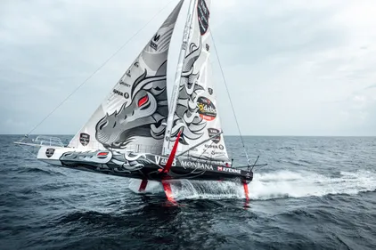 Vendée Globe 2024. Maxime Sorel, le skipper V and B - Monbana -...