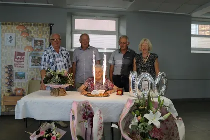 À Renazé, Marie-Josèphe a fêté ses 100 ans ! 