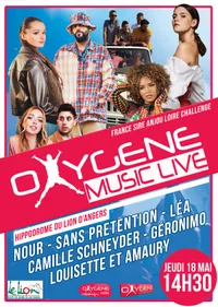 Oxygène Music Live : Gagnez vos invitations pour le show case du 18...