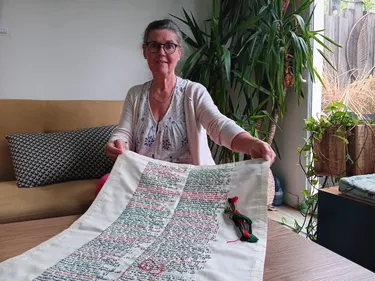 Montreuil-Juigné. Elle brode les noms des victimes à Gaza pour...