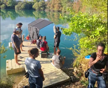 Segré-en-Anjou Bleu. Un tournage de film quasiment 100 % angevin
