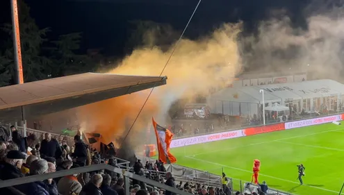 Stade lavallois. Un supporter reçoit une ICS après le craquage...