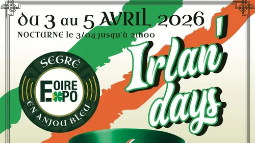 La Foire Expo de Segré fête sa 61ᵉ édition du 3 au 5 avril 2026