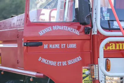 En Anjou. Un feu de champ en cours, un risque de propagation à une...
