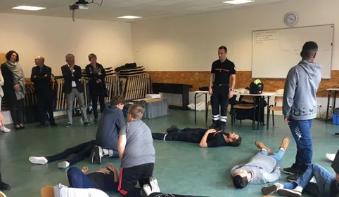 Albi: des collégiens formés aux gestes qui sauvent