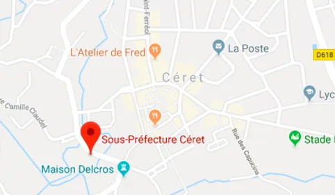Rassemblement à Céret contre l'université d'été d'Alain Soral