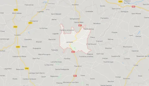 Un grave accident de la route à Lectoure