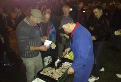 Réveil "chaleureux" pour le préfet