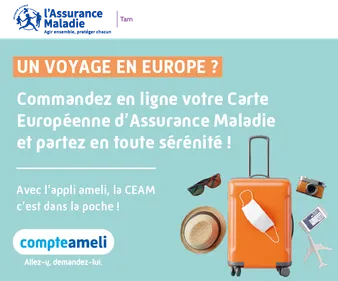 Un voyage en Europe ? Commandez en ligne votre CEAM et partez en...