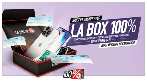 La  box 100%...Et l’IPhone 14 !