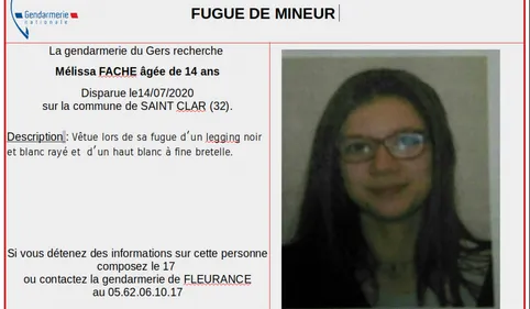 Nouvelle fugue à St Clar dans le Gers