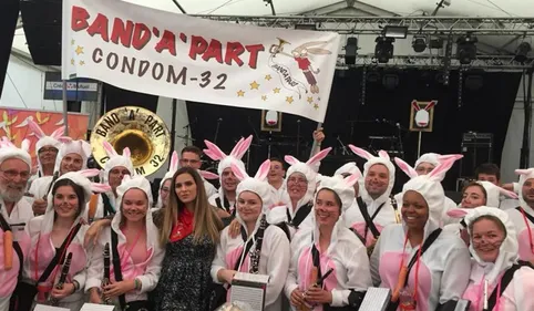 Folie douce à Condom avec le festival des bandas