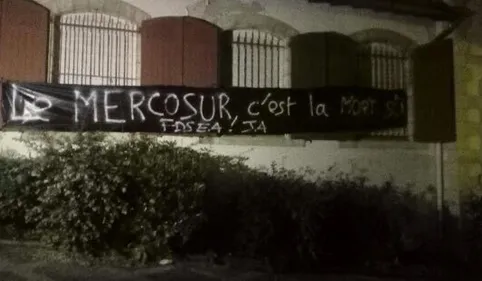 Colère de la FDSEA du 64