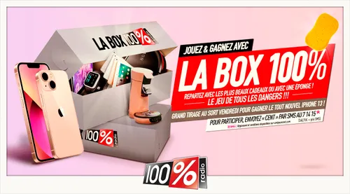 La box 100%... Et l'Iphone 13 !