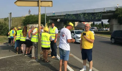 Grippe aviaire: des éleveurs de canards bloquent Auch 