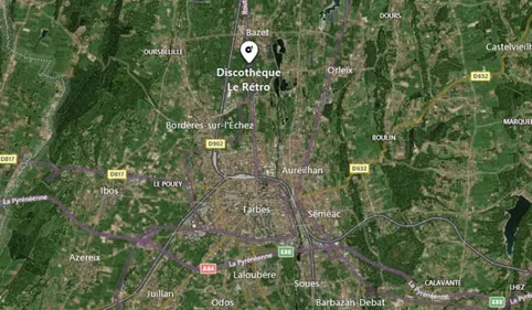 Un accident en début d'après-midi au nord de Tarbes