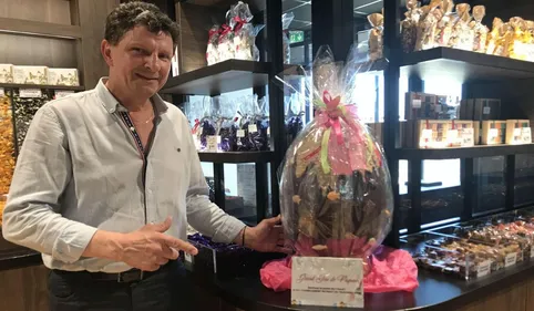 Pâques : Deux œufs en chocolat géants à gagner chez Nougalet 