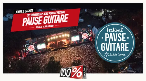 Gagnez le festival Pause guitare 2022