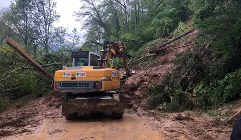 Intempéries: les dégats en Ariège