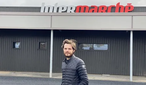 Aussillon : Bientôt la fin des travaux sur le parking d'Intermarché