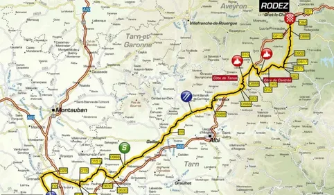 Tour de France : une traversée du Tarn pour puncheurs 
