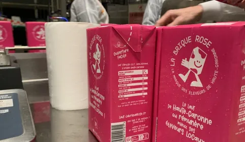 La Brique Rose : et si vous buviez du lait 100 % produit et...