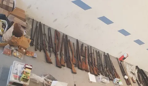 Une importante saisie d'armes et de munitions