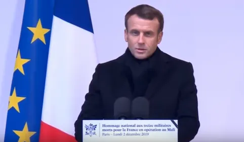 L'hommage aux militaires tués au Mali