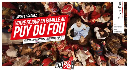 Gagnez votre séjour au PUY DU FOU !