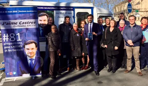 Guillaume Arcese dévoile ses 81 propositions pour Castres