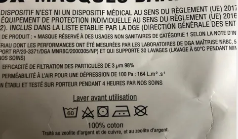 Des masques contaminés distribués aux policiers audois