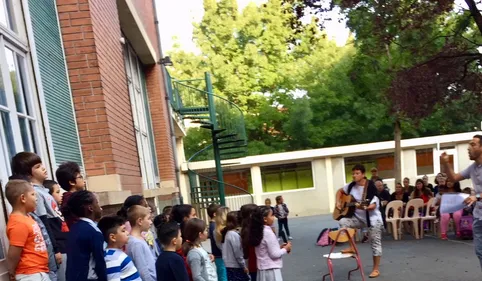Rentrée en musique à l'école Villegoudou à Castres
