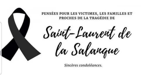 Une marche blanche à 10h ce matin à St Laurent de la Salanque