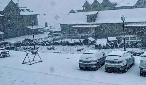 La neige est (un peu) tombée dans les Pyrénées 