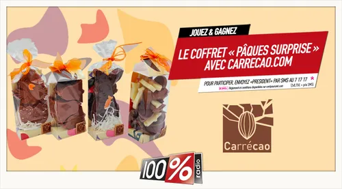 Les cadeaux de Pâques sur 100%