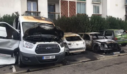 4 voitures incendiées à Perpignan : la piste de l'acte criminel...