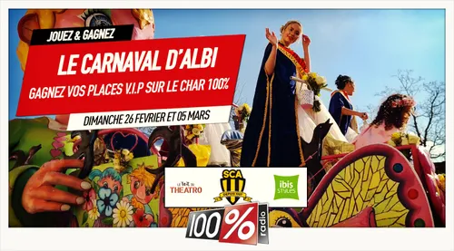 Gagnez vos invitations pour le carnaval d'Albi