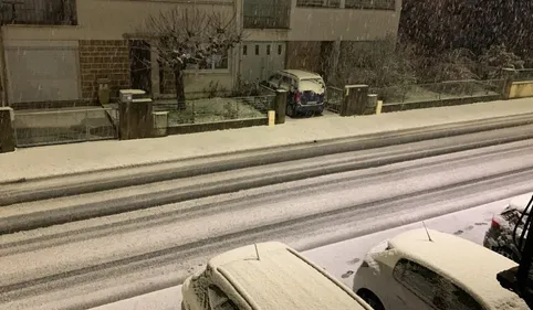 DIAPORAMA. Un peu de neige à Albi,  Cahors, Carcassonne et même...